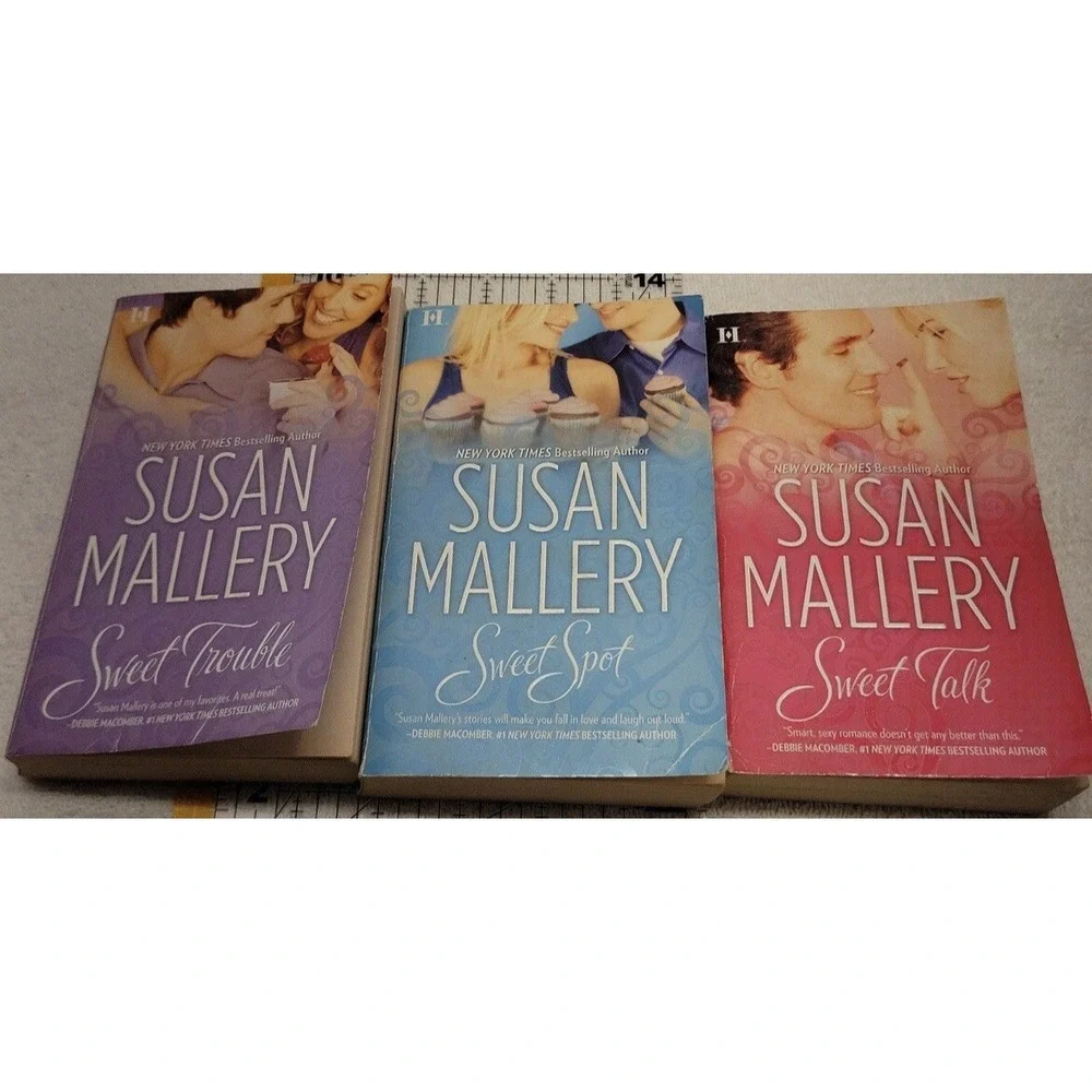 3 Bakery Sisters Series - Sweet Talk, Sweet Spot, Sweet Trouble By Susan Mallery